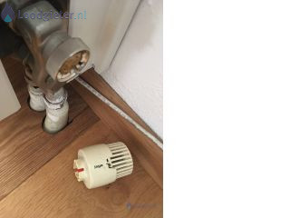 Loodgieter Thermostaatknop vervangen Thermostaat knop afgebroken