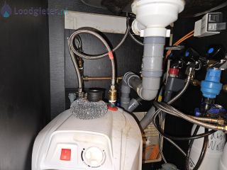 Loodgieter Boiler Boiler ontkoppelen