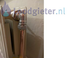 Loodgieter Lekkende radiatorkraan Lekkage radiator verhelpen