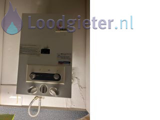 Loodgieter Waakvlam geiser uitgevallen Fasto geiser does not ignite