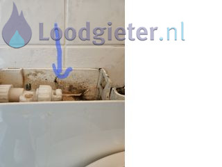 Loodgieter lekkage stortbak Lekkage spoelbak